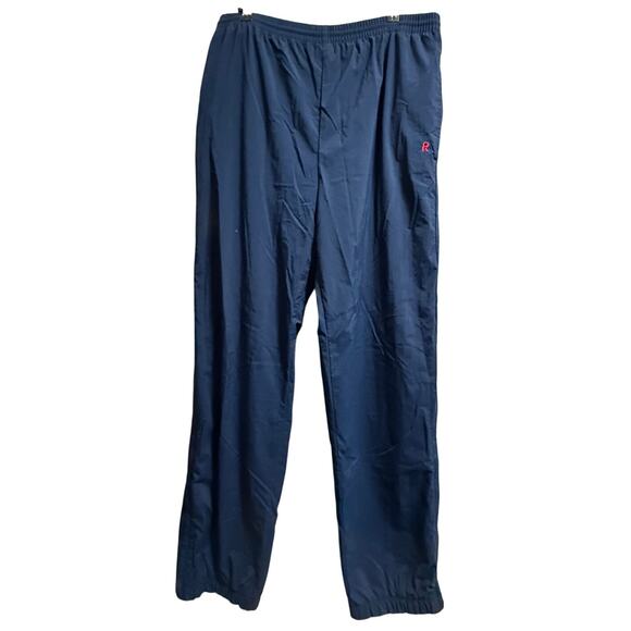 Vintage Riddell Blue Nylon Windbreaker Pants - Men's Size Medium - Picture 1 of 5